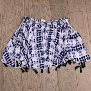 Multicolor Off the shoulder top